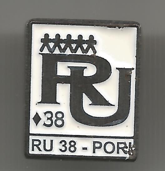 Badge ROSENLEWIN  URHEILIJAT 38 PORI